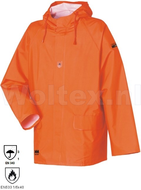 Helly Hansen Jassen Horten Vlamvertragend Oliebestendig fluo-oranje(200)